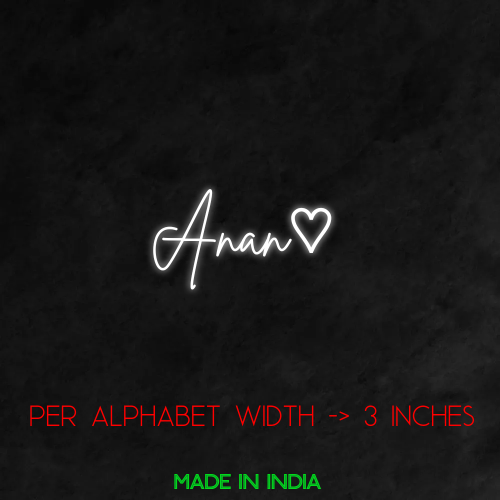 Customize Your Neon Sign