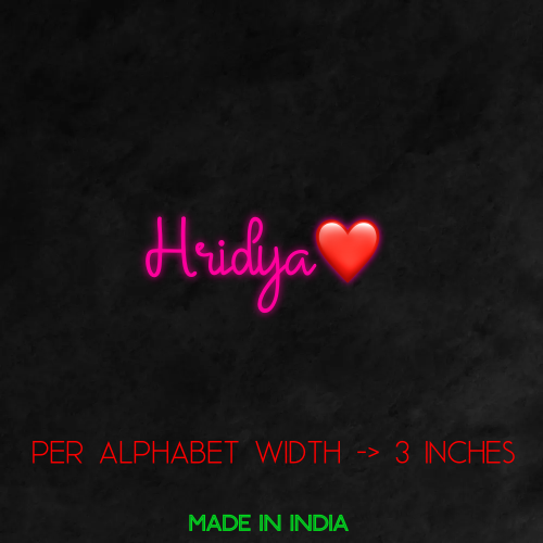 Customize Your Neon Sign