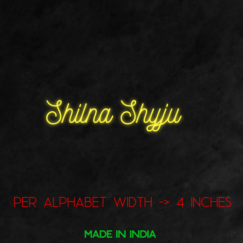 Customize Your Neon Sign