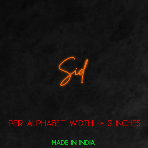 Customize Your Neon Sign