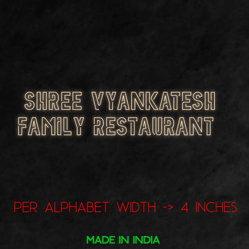 Customize Your Neon Sign
