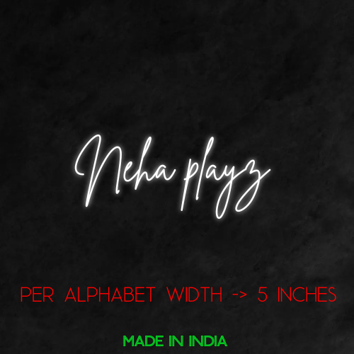 Customize Your Neon Sign