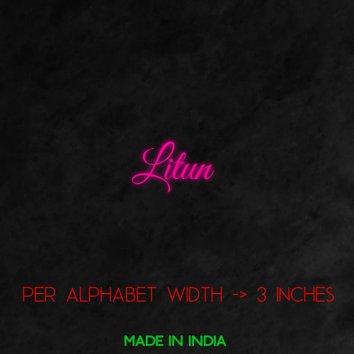 Customize Your Neon Sign