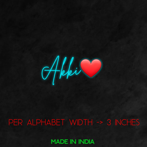 Customize Your Neon Sign