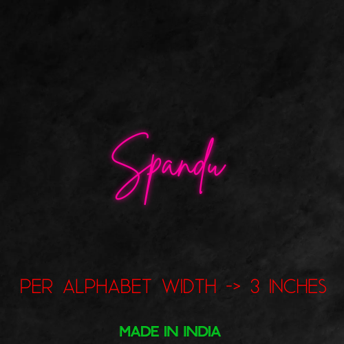 Customize Your Neon Sign