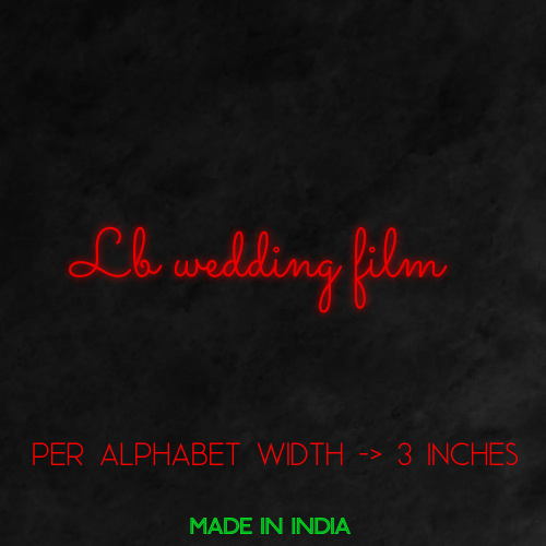 Customize Your Neon Sign