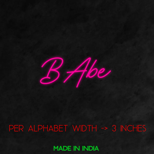 Customize Your Neon Sign