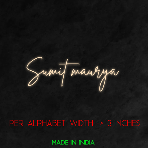 Customize Your Neon Sign