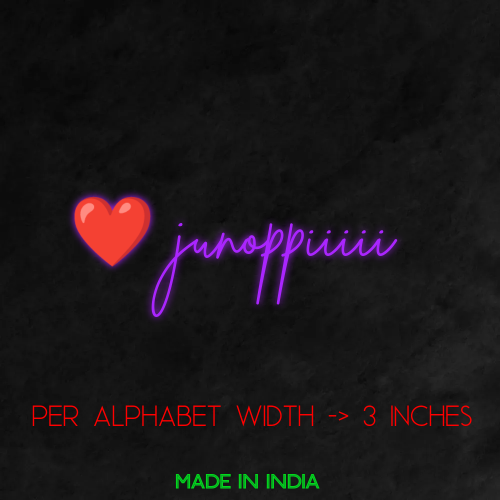 Customize Your Neon Sign