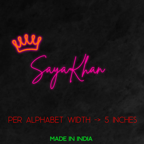 Customize Your Neon Sign