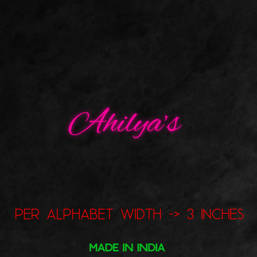 Customize Your Neon Sign