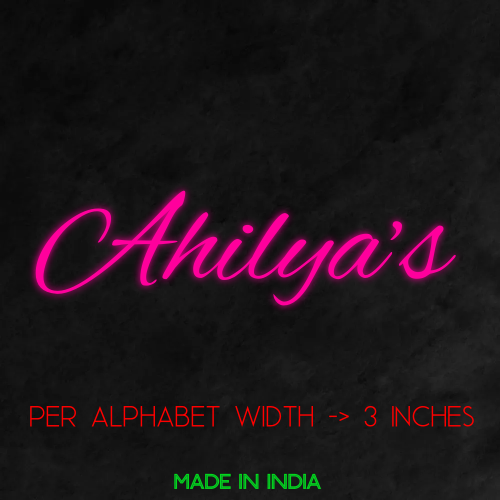 Customize Your Neon Sign