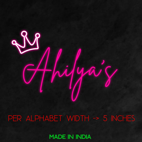 Customize Your Neon Sign