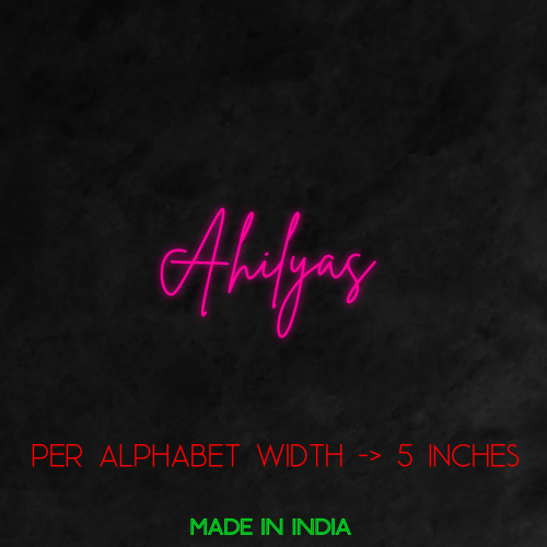 Customize Your Neon Sign