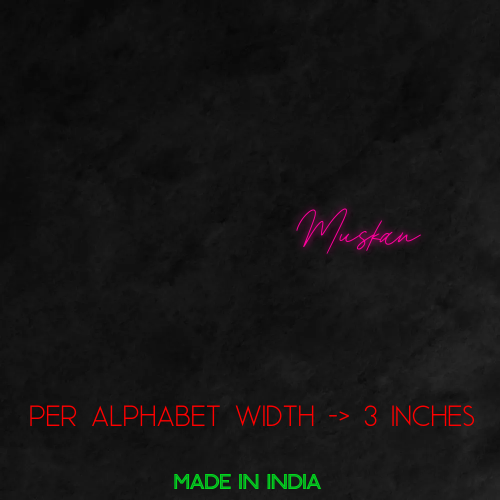 Customize Your Neon Sign