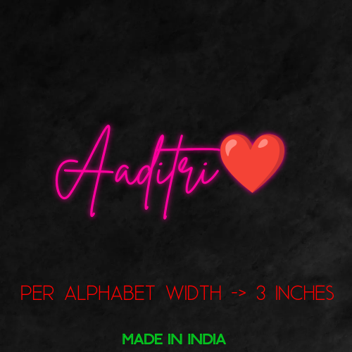 Customize Your Neon Sign