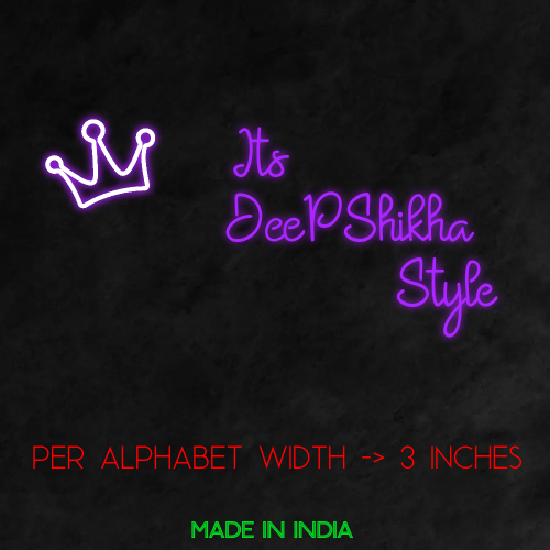 Customize Your Neon Sign