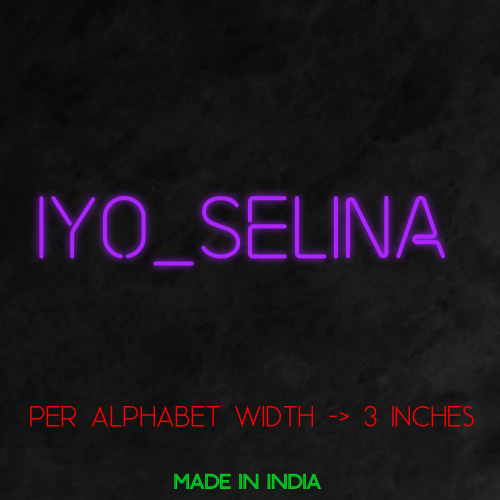 Customize Your Neon Sign
