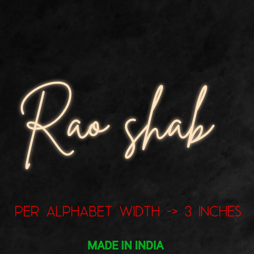 Customize Your Neon Sign