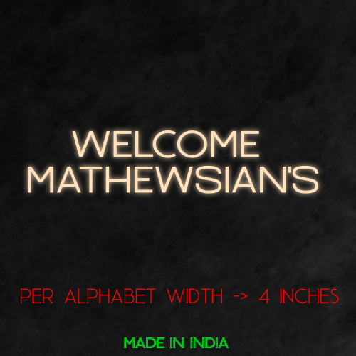 Customize Your Neon Sign