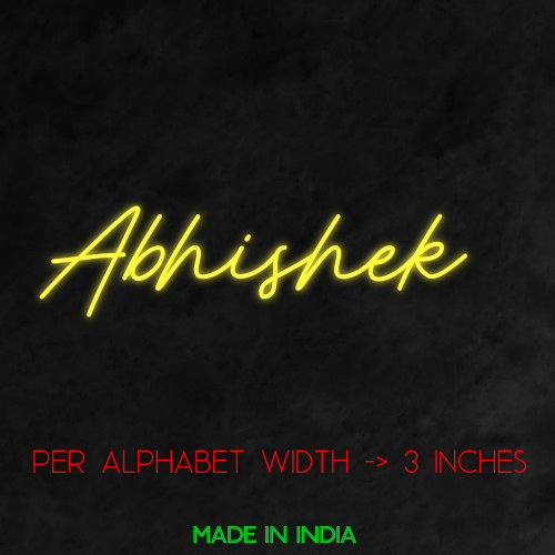 Customize Your Neon Sign