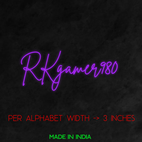 Customize Your Neon Sign