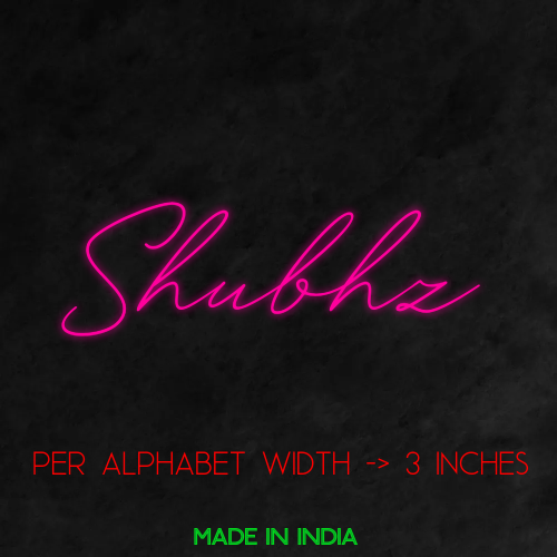 Customize Your Neon Sign