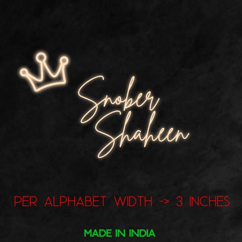 Customize Your Neon Sign