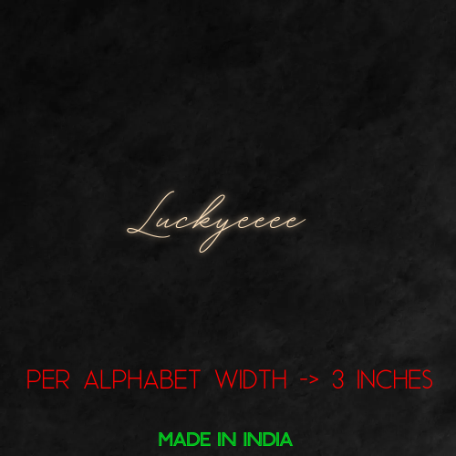 Customize Your Neon Sign