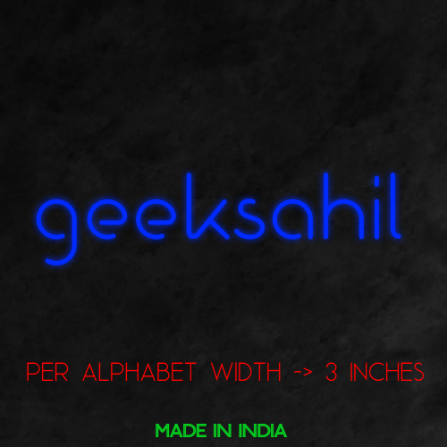 Customize Your Neon Sign