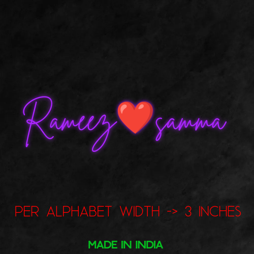 Customize Your Neon Sign