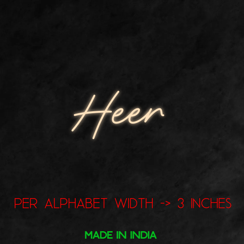 Customize Your Neon Sign