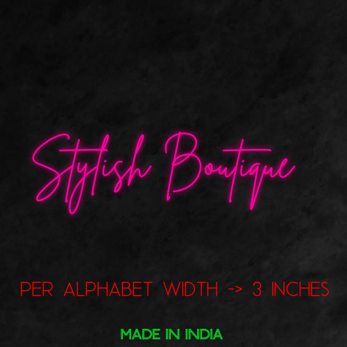 Customize Your Neon Sign