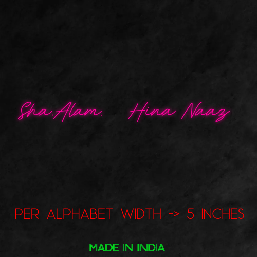 Customize Your Neon Sign