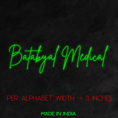 Customize Your Neon Sign