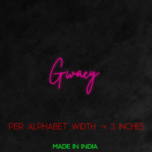Customize Your Neon Sign