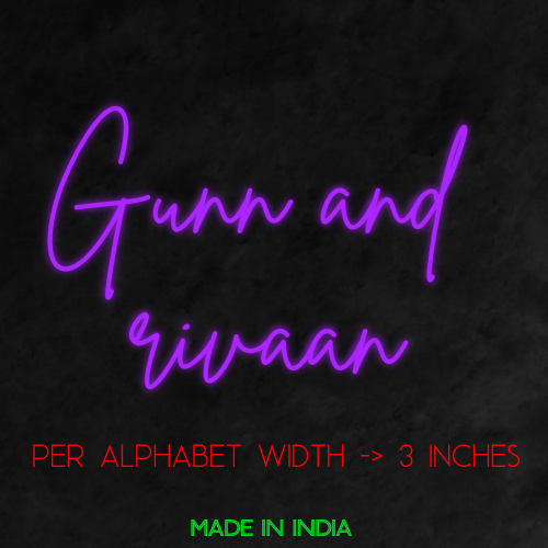 Customize Your Neon Sign
