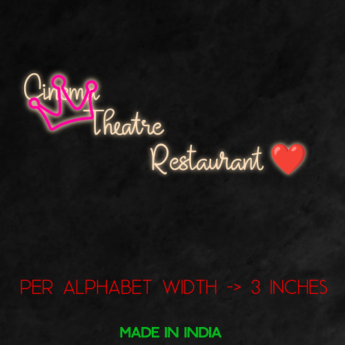 Customize Your Neon Sign