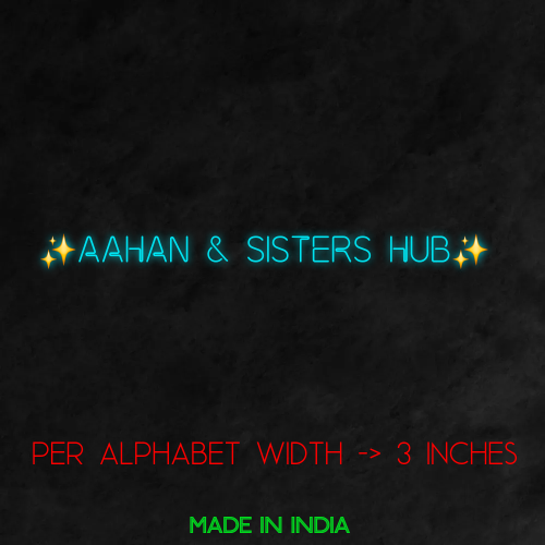 Customize Your Neon Sign