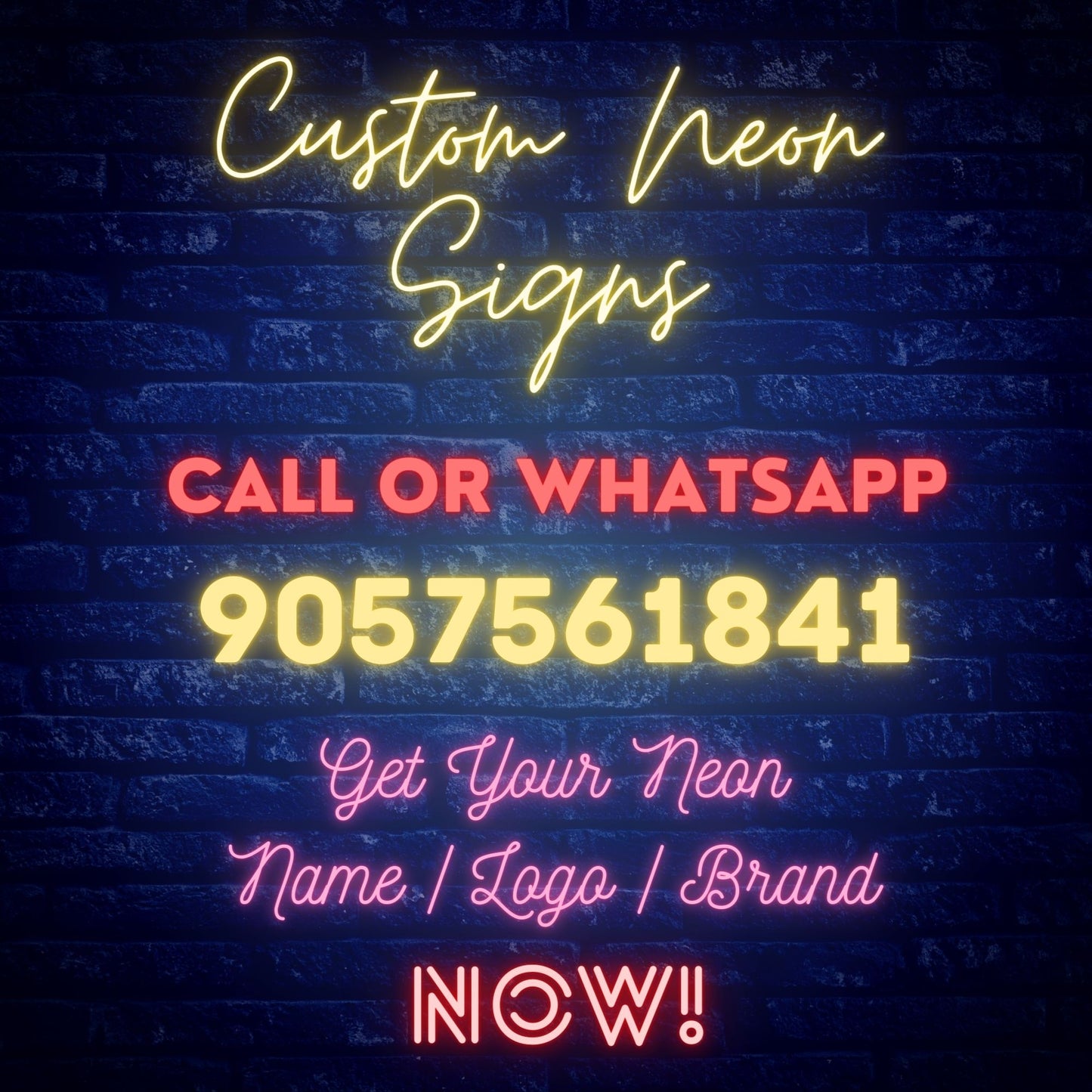 Happy Anniversary Neon Sign (Style 4)