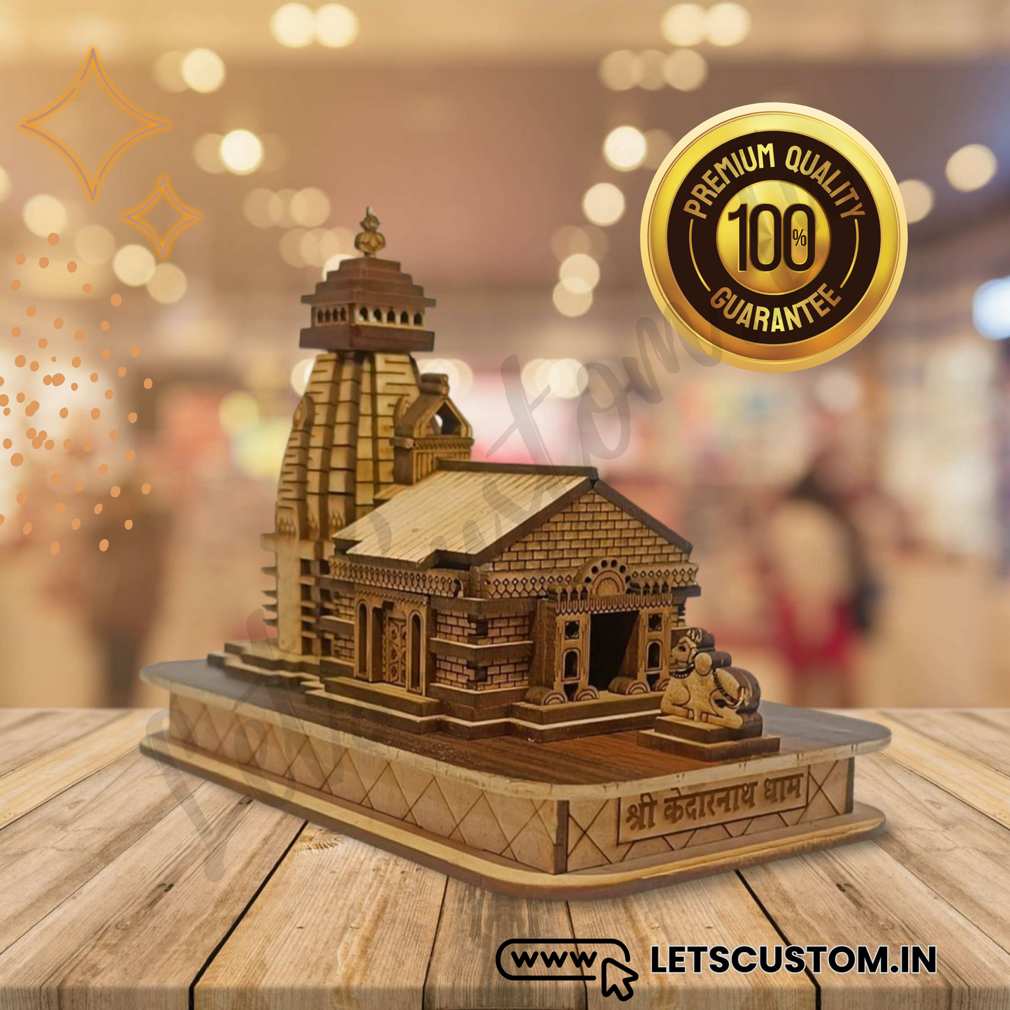 Kedarnath Dham 3D Miniature