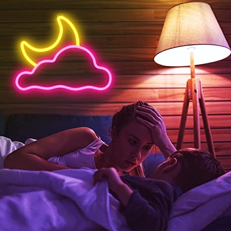 Cloud and Moon Led Neon signs