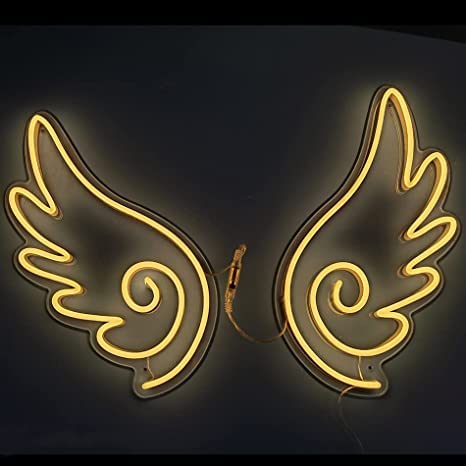 Angel Wings Neon Sign