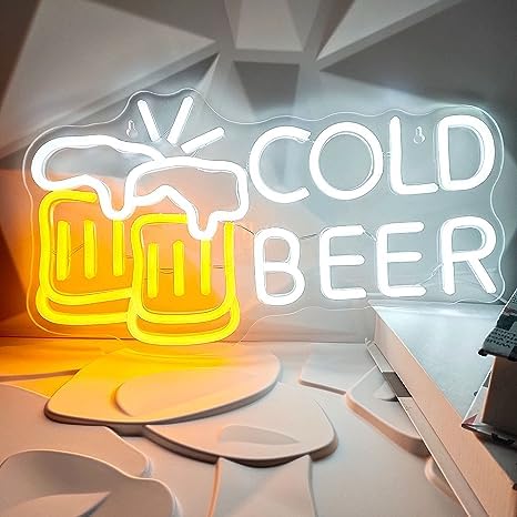 Cold Beer Neon Sign