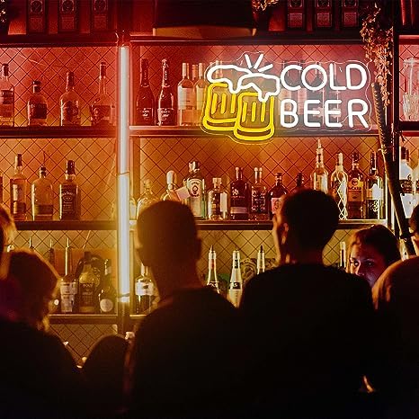 Cold Beer Neon Sign
