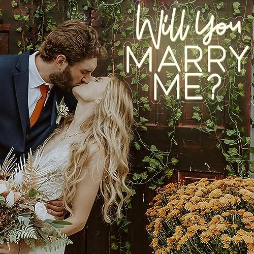 Will You Marry Me Neon Sign