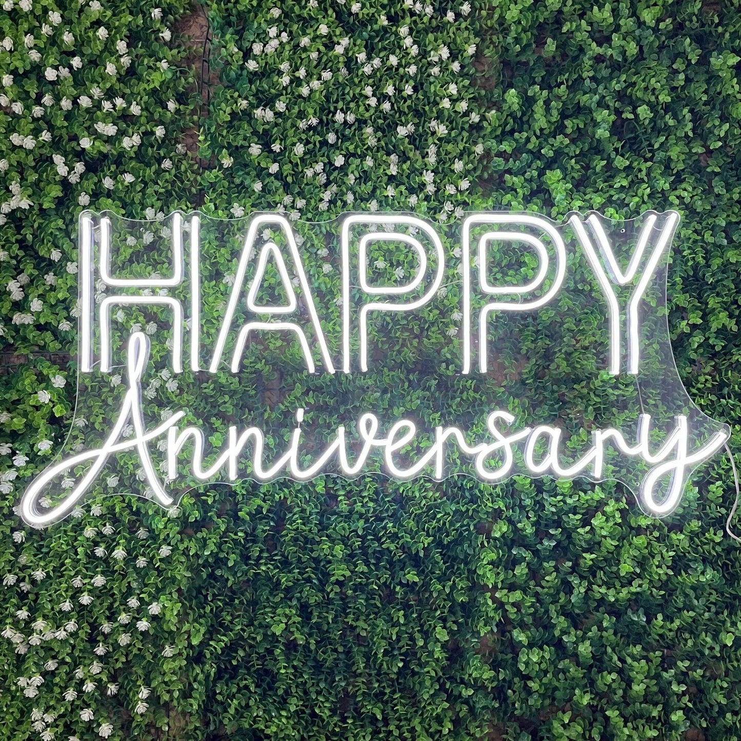 Happy Anniversary Neon Sign (Style 6)