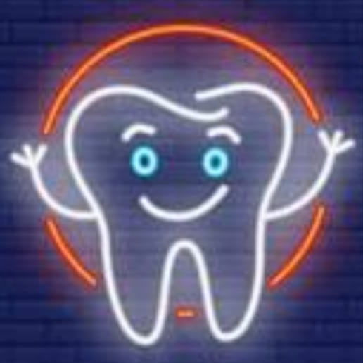 Dentist Clinic Neon Sign - Happy Tooth Neon