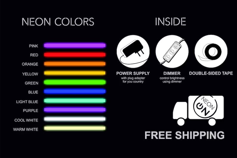 Love Neon Sign Led couple Art Light Sign