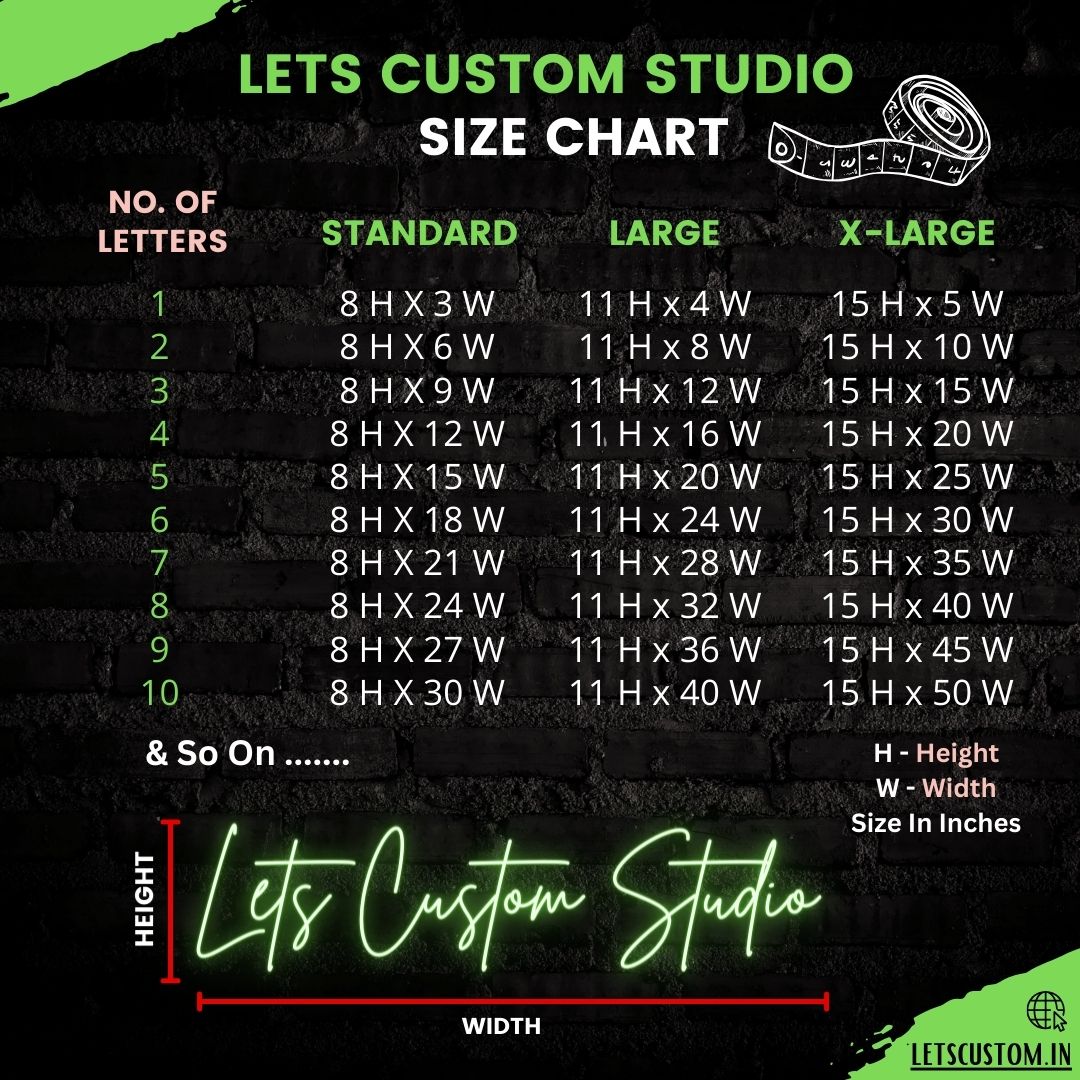 Customize Your Neon Sign